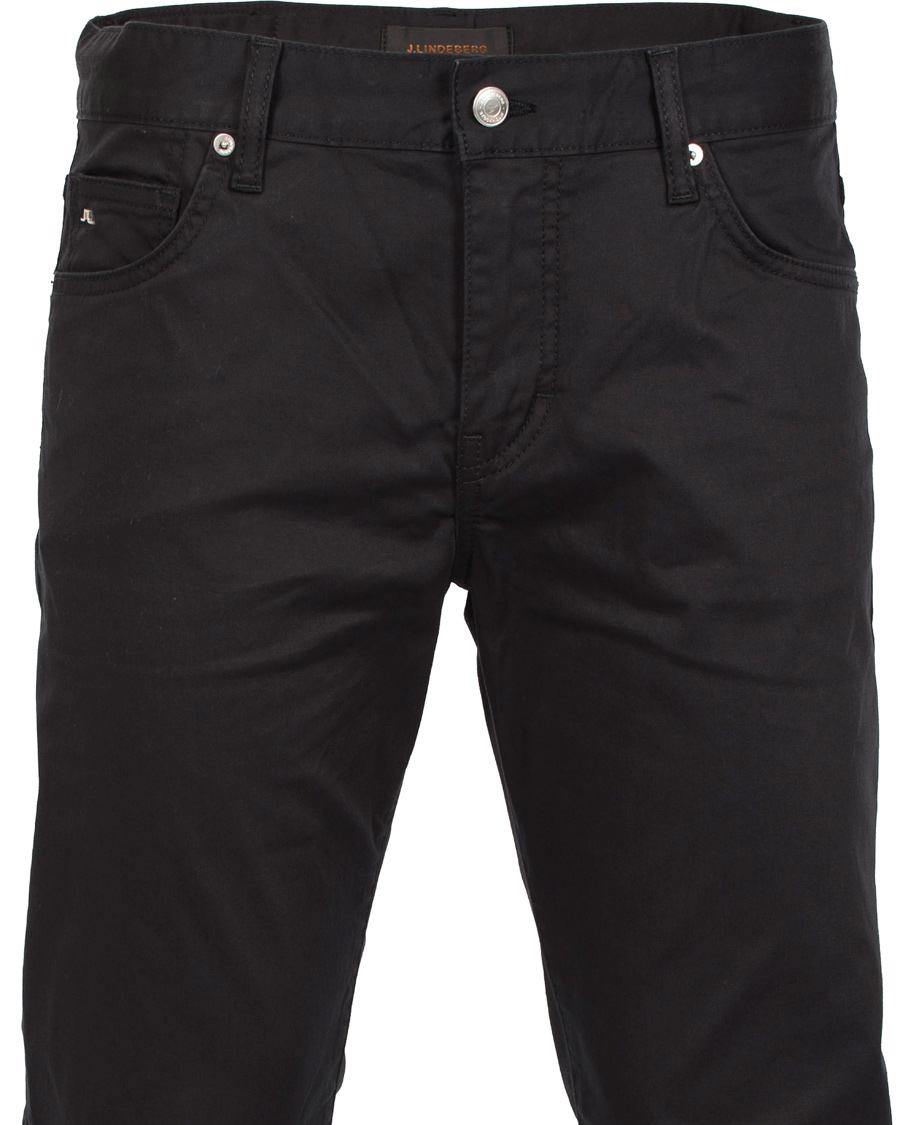 Homme | Jeans | J.Lindeberg | Jay Satin Jeans Black