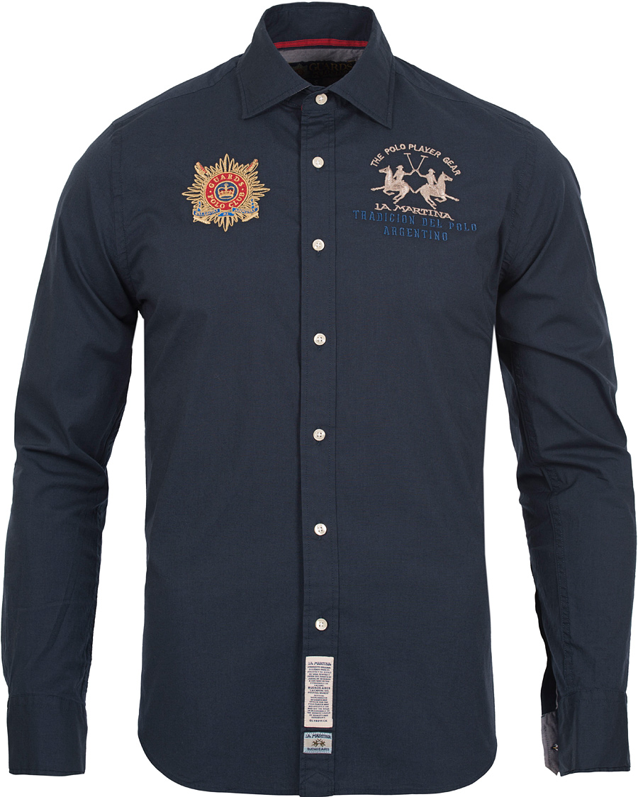 Homme | Chemises | La Martina | Alfred Guards Shirt Navy