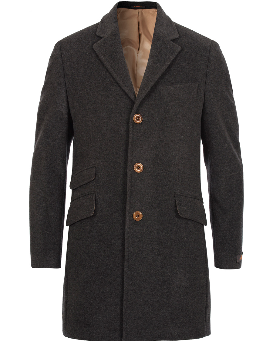 Homme | Manteaux Et Vestes | Morris | William Flausch Wool Coat Grey