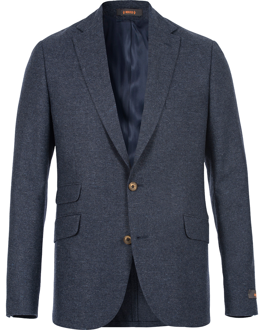 Heren | Blazers | Morris | Soft Donegal Blazer Old Blue