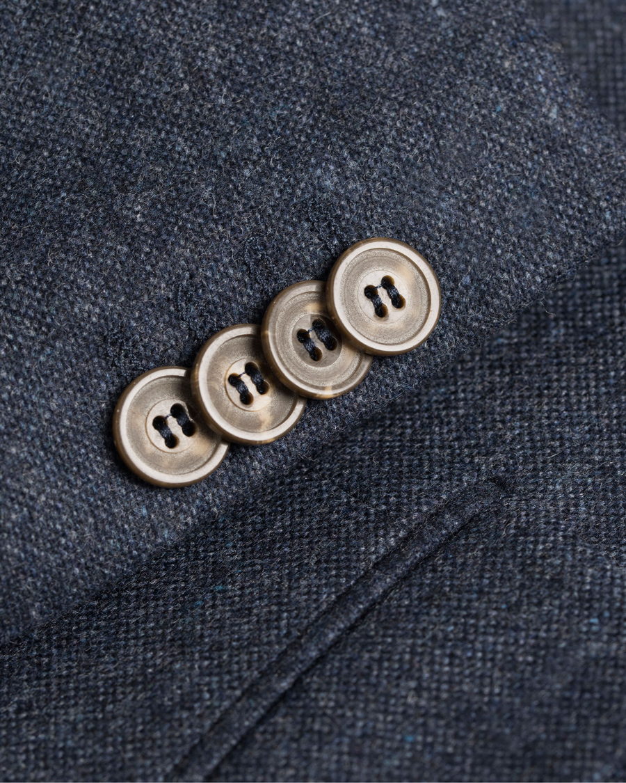 Heren | Blazers | Morris | Soft Donegal Blazer Old Blue