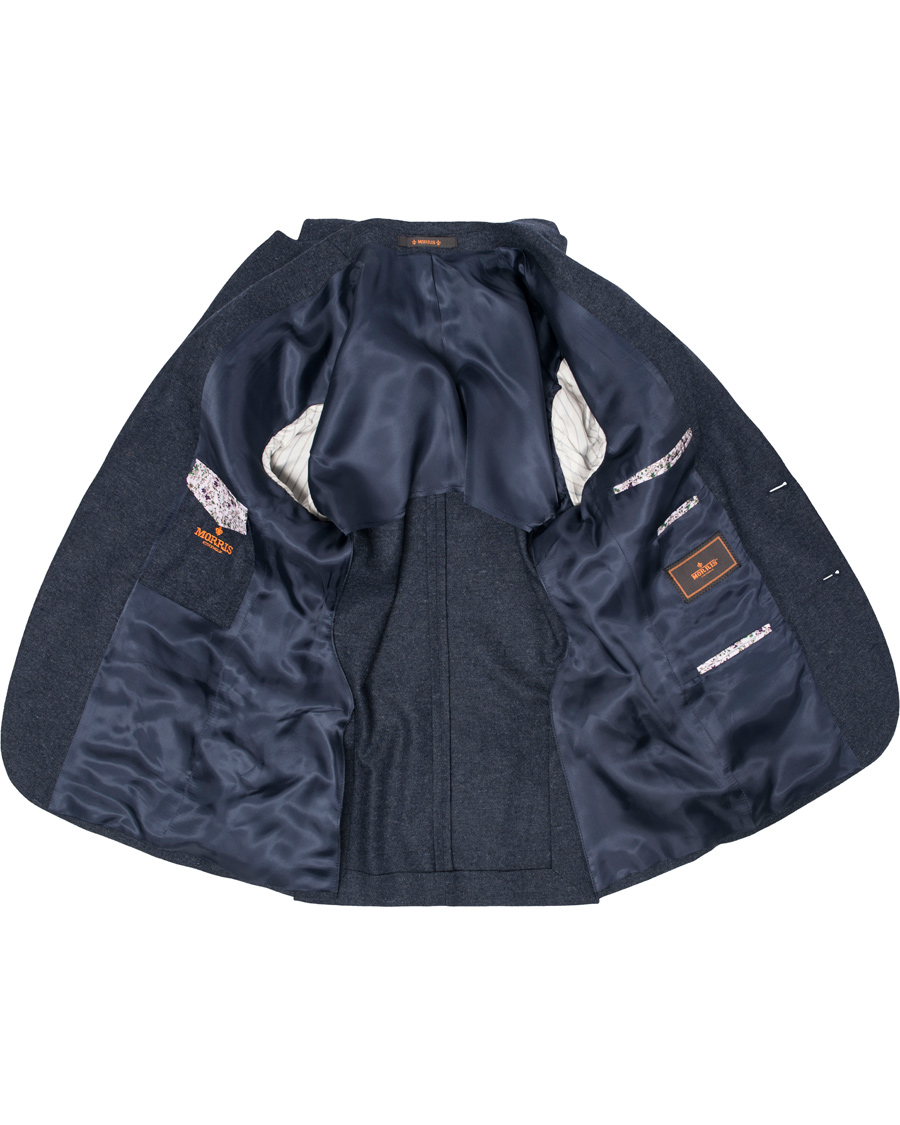 Heren | Blazers | Morris | Soft Donegal Blazer Old Blue