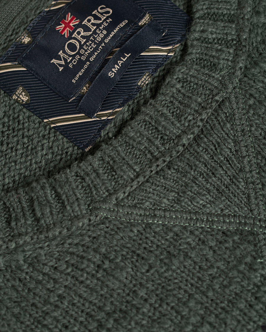Homme | Pulls Et Tricots | Morris | Britain O-Neck Green