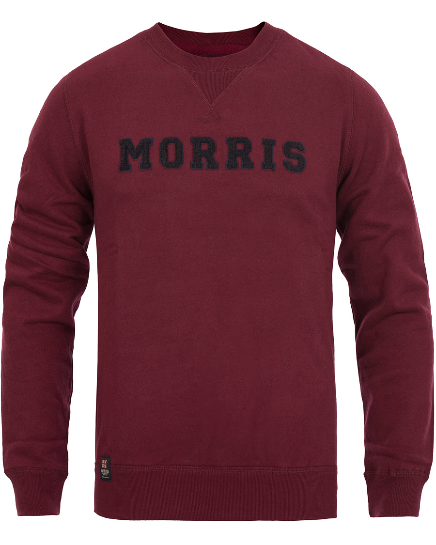 Homme | Pulls Et Tricots | Morris | Logo Sweatshirt Wine Red