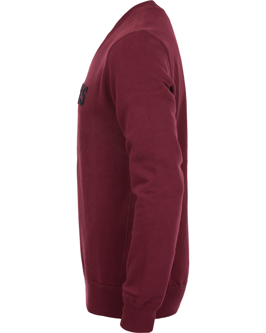 Homme | Pulls Et Tricots | Morris | Logo Sweatshirt Wine Red