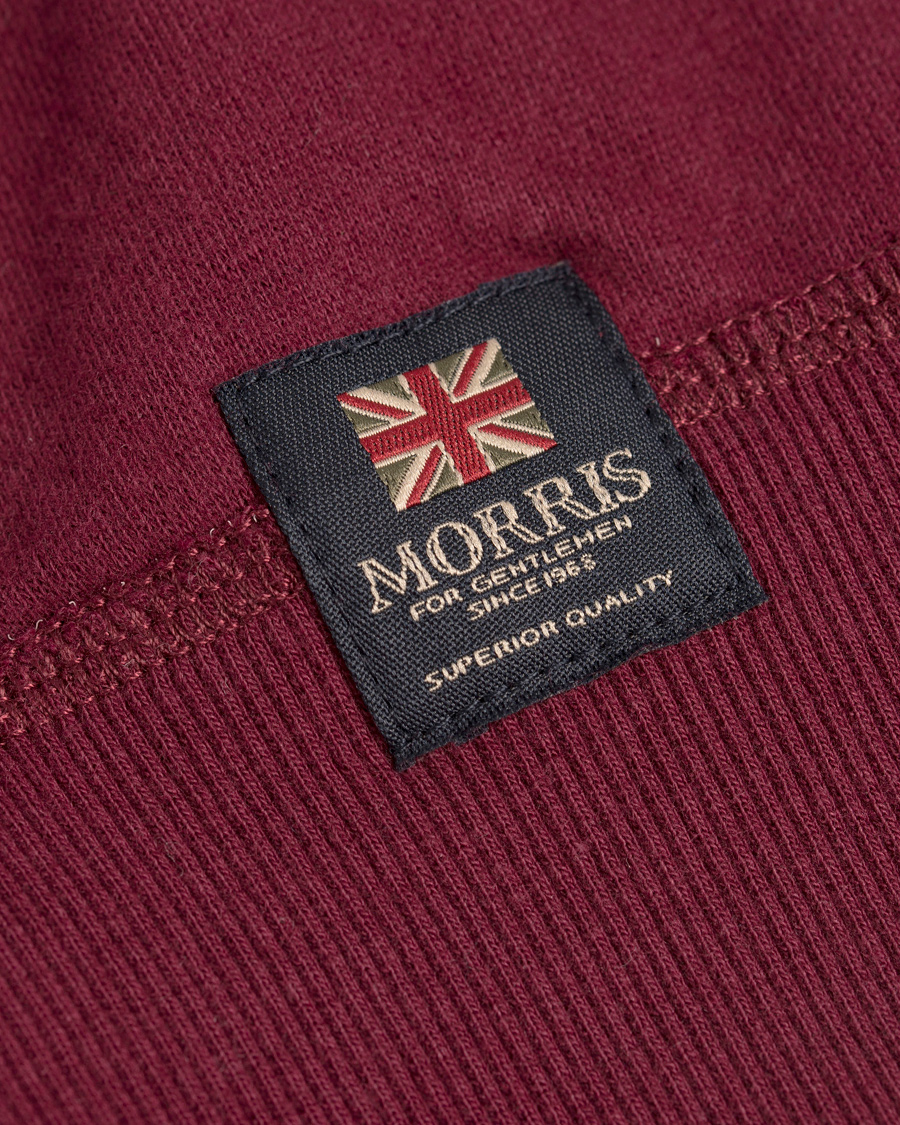 Homme | Pulls Et Tricots | Morris | Logo Sweatshirt Wine Red
