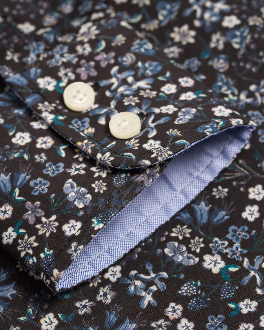 Homme | Chemises | Morris | New Barrel Liberty Printed Shirt Navy