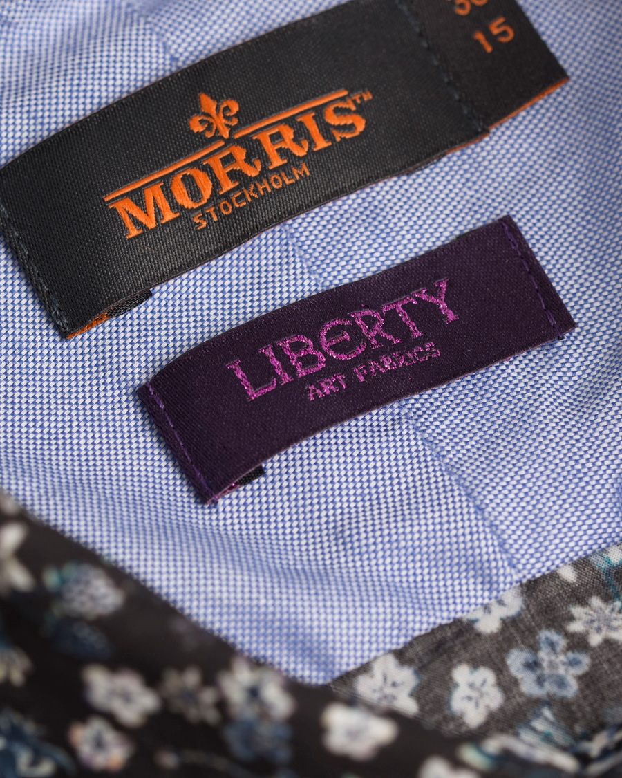 Homme | Chemises | Morris | New Barrel Liberty Printed Shirt Navy