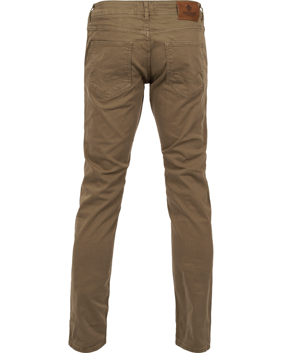 Homme | Pantalons | Morris | James Twill 5-Pocket Pants Camel