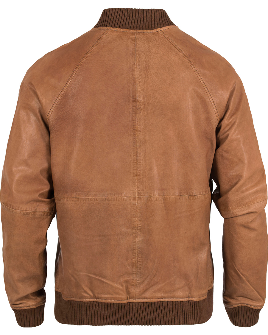 Homme | Manteaux Et Vestes | Lexington | Eddie Leather Jacket Brown