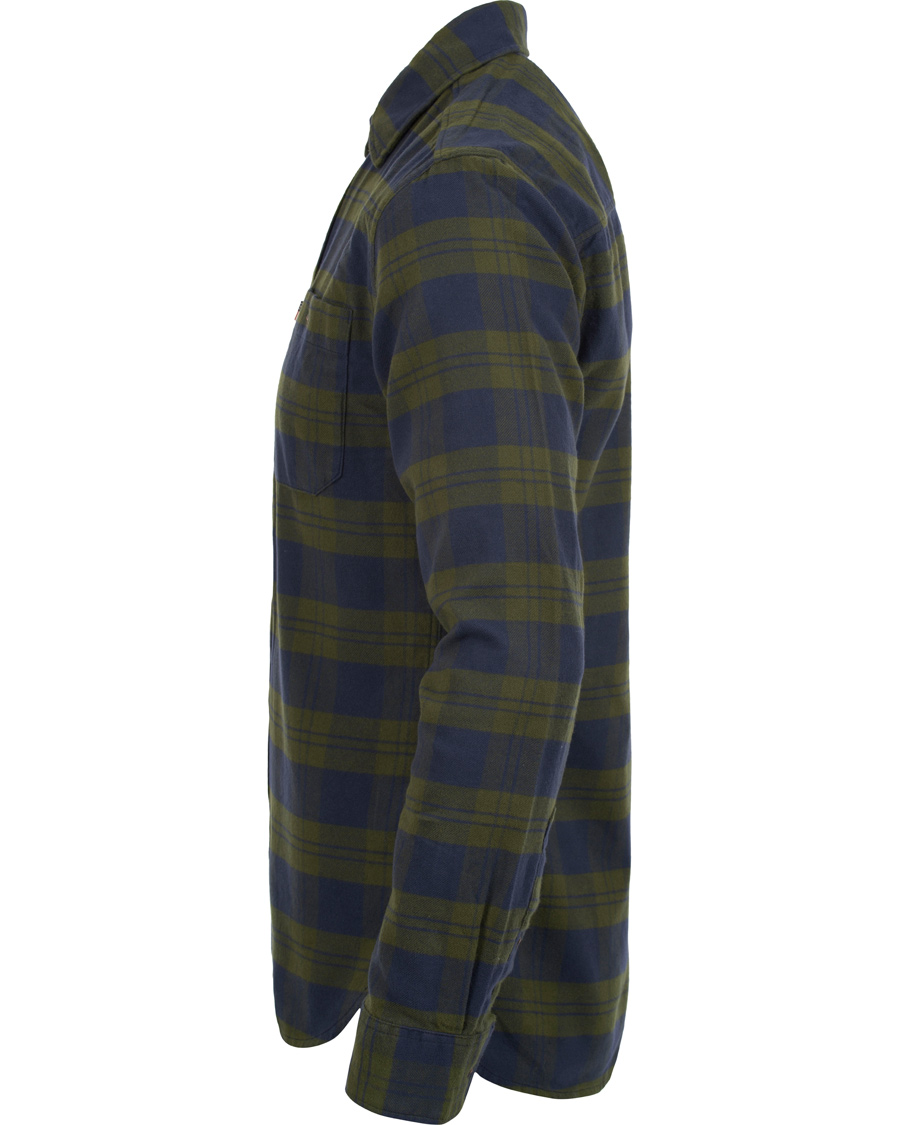 Homme | Chemises | Lexington | Philip Flannel Shirt Green/Blue Check