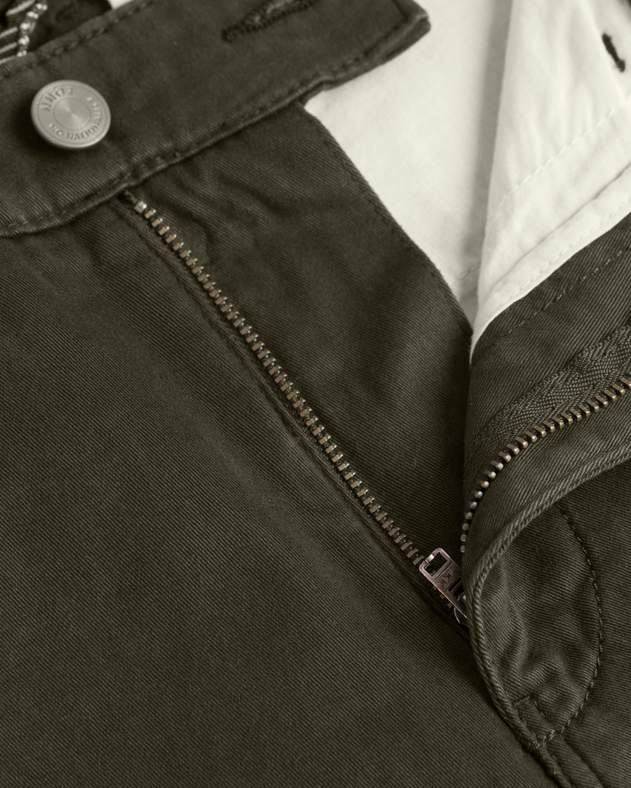 Heren | Broeken | NN07 | Marco 1001 Stretch Chinos Dark Army