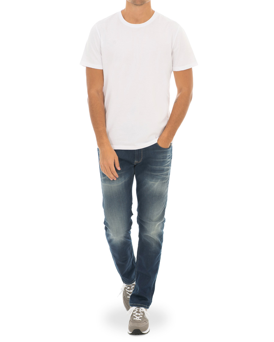 Heren | T-shirts | NN07 | Pima Plain Tee 3208 White