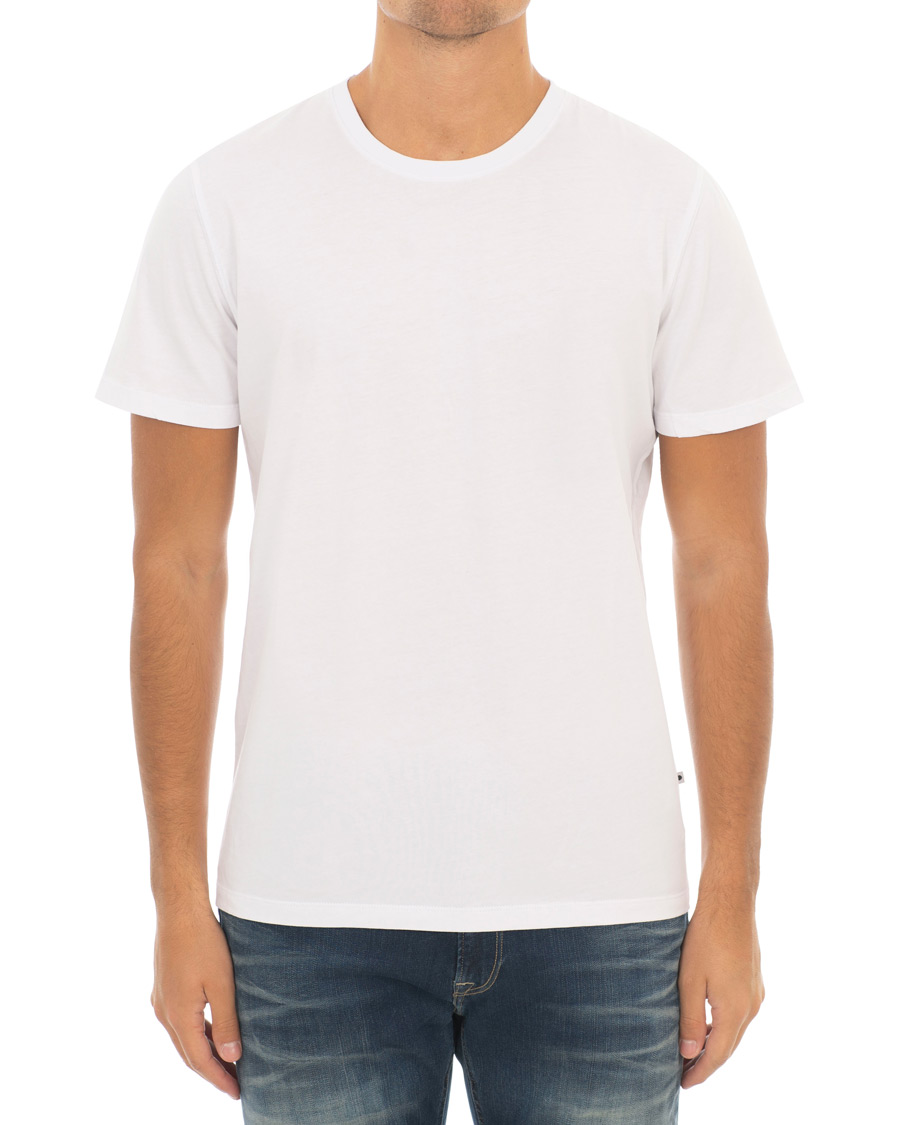 Heren | T-shirts | NN07 | Pima Plain Tee 3208 White