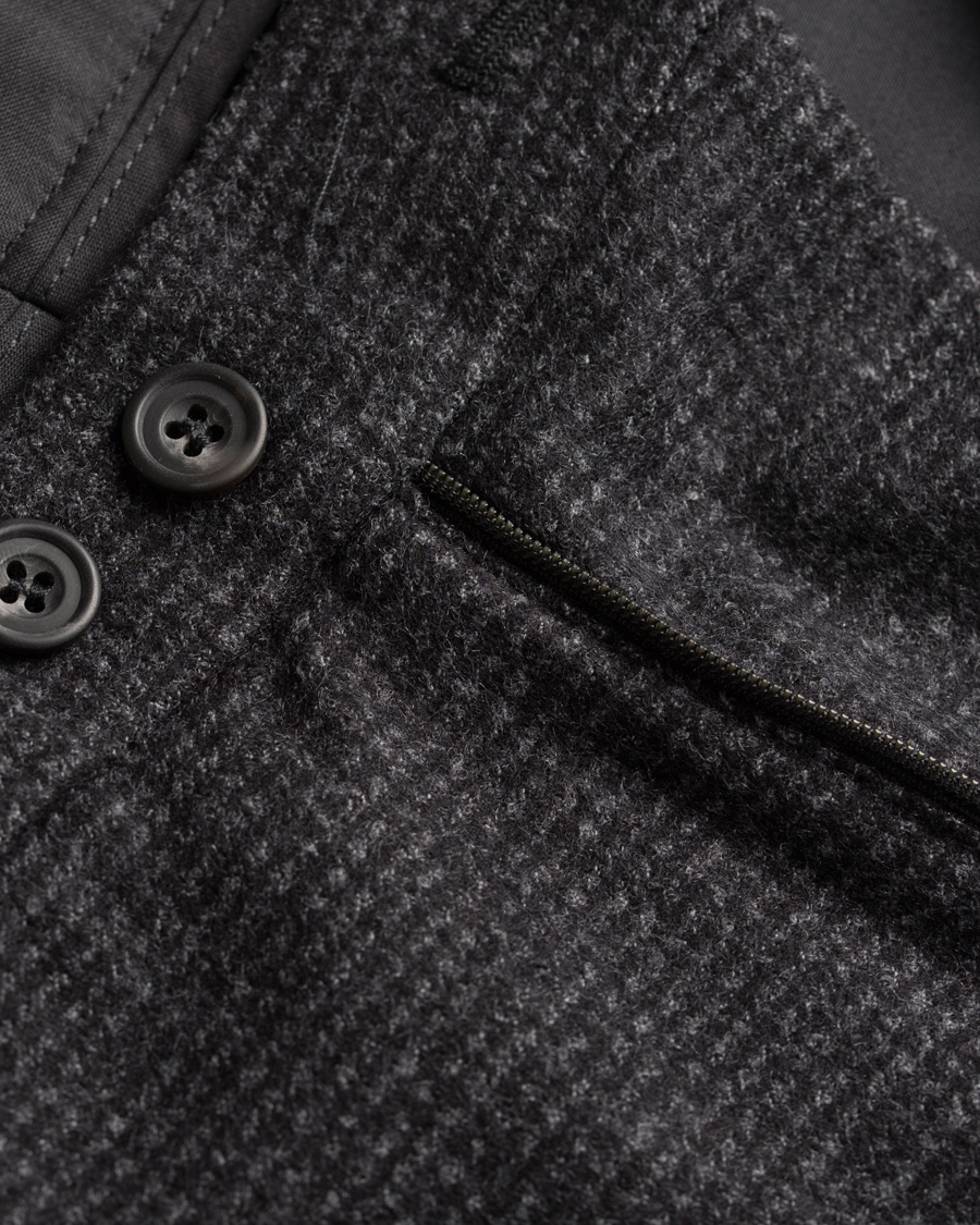 Homme | Pantalons | NN07 | Soho Pant Micro Check Dark Grey