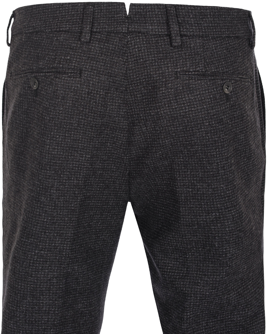 Homme | Pantalons | NN07 | Soho Pant Micro Check Dark Grey