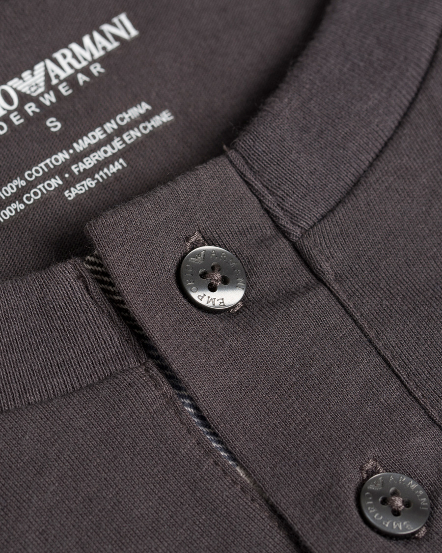 Homme | Sous-Vêtements Et Chaussettes | Emporio Armani | Flannel Pyjama Set Asphalt Grey/Check