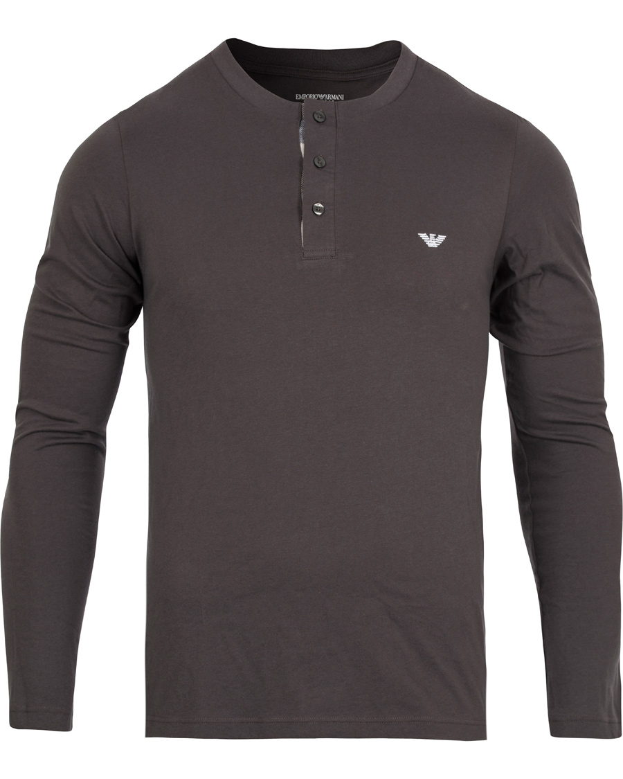 Homme | Sous-Vêtements Et Chaussettes | Emporio Armani | Flannel Pyjama Set Asphalt Grey/Check