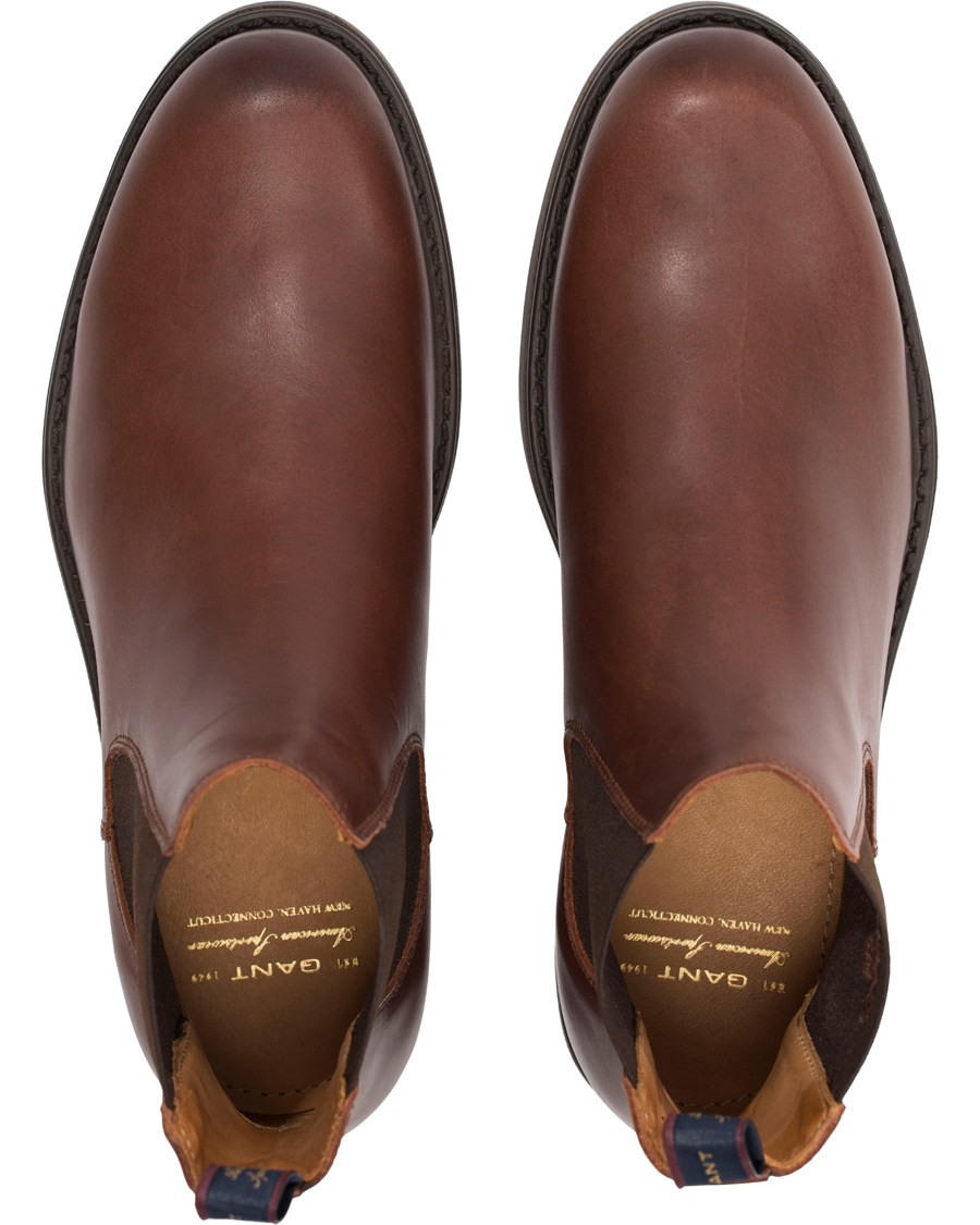 Homme | GANT Oscar Chelsea Boot Calf Cognac | GANT | Oscar Chelsea Boot Calf Cognac