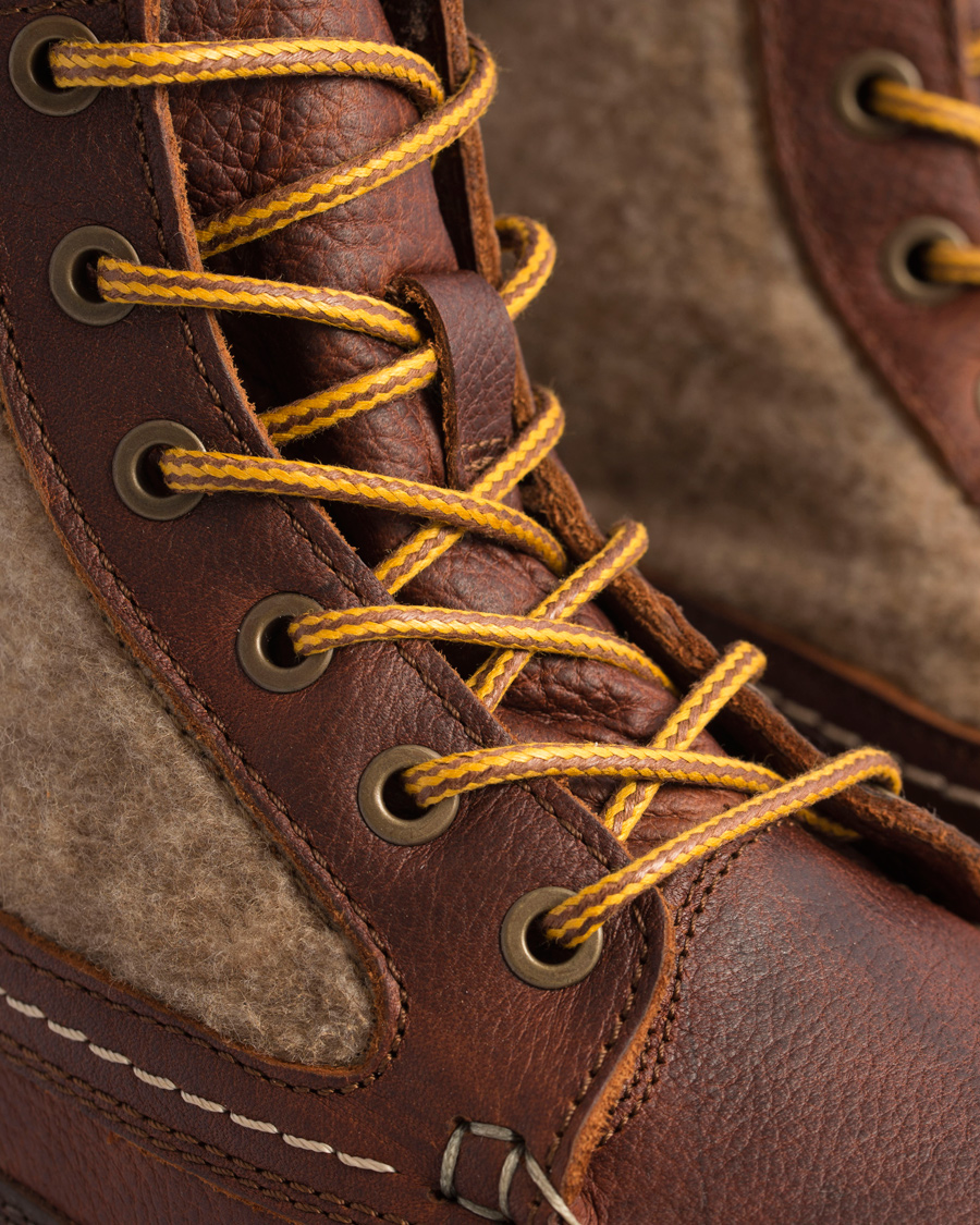 Homme | GANT Huck Boot Calf Textile Cognac | GANT | Huck Boot Calf Textile Cognac