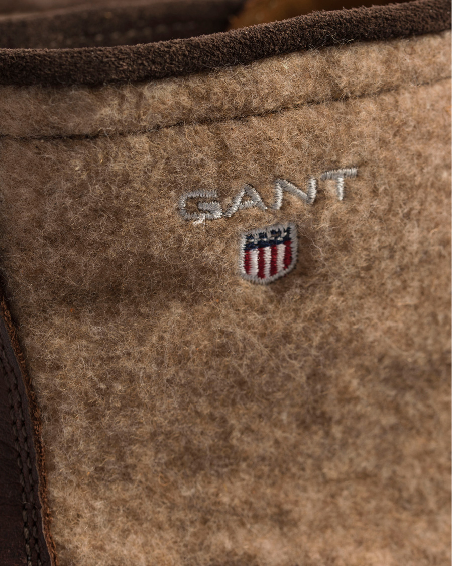 Homme | GANT Huck Boot Calf Textile Cognac | GANT | Huck Boot Calf Textile Cognac