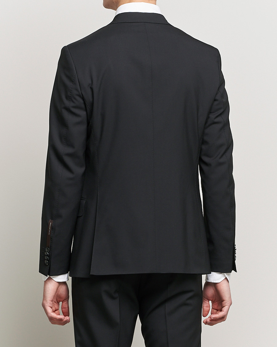 Homme | Blazers | Oscar Jacobson | Edmund Blazer Super 120´s Wool Black
