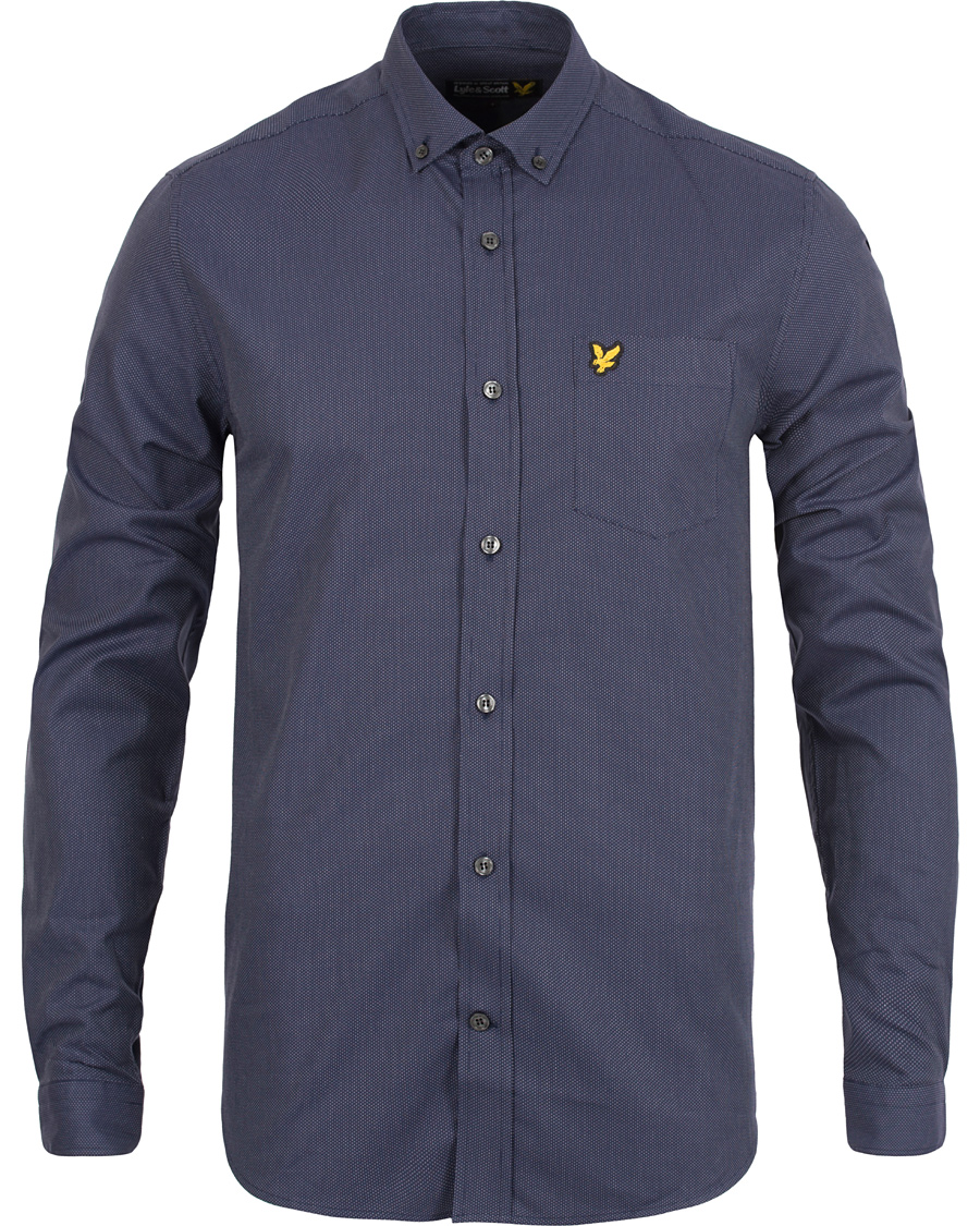 Homme | Chemises | Lyle & Scott | Running Stitch Shirt New Navy