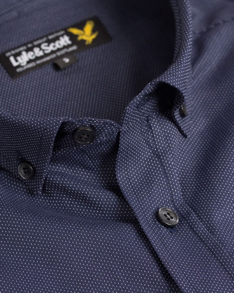 Homme | Chemises | Lyle & Scott | Running Stitch Shirt New Navy