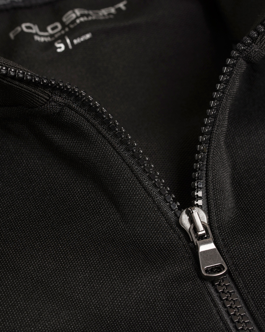 Heren | Truien | Polo Sport Ralph Lauren | Track Fleece Zip Jacket Polo Black
