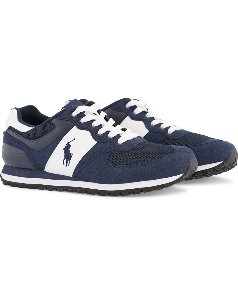 Homme | Polo Sport Ralph Lauren Slaton Pony Running Sneaker Navy/White | Polo Sport Ralph Lauren | Slaton Pony Running Sneaker Navy/White
