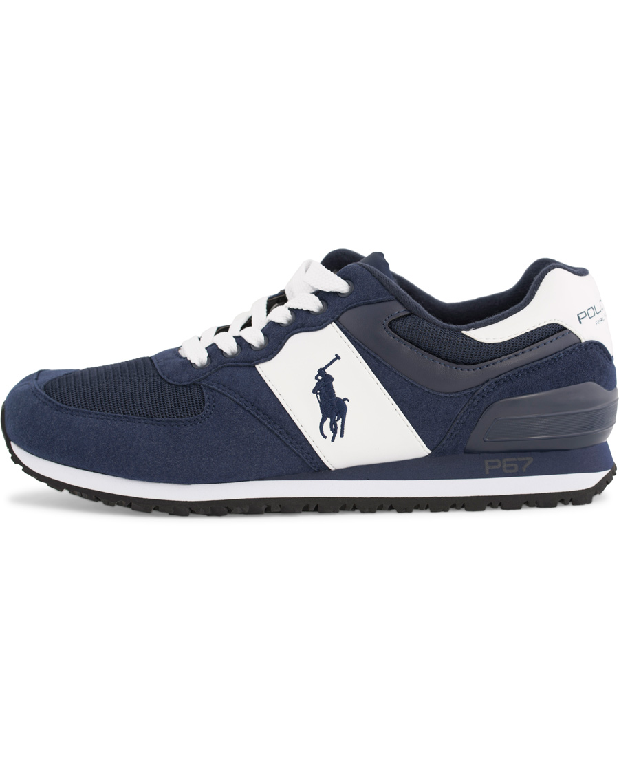 Homme | Polo Sport Ralph Lauren Slaton Pony Running Sneaker Navy/White | Polo Sport Ralph Lauren | Slaton Pony Running Sneaker Navy/White