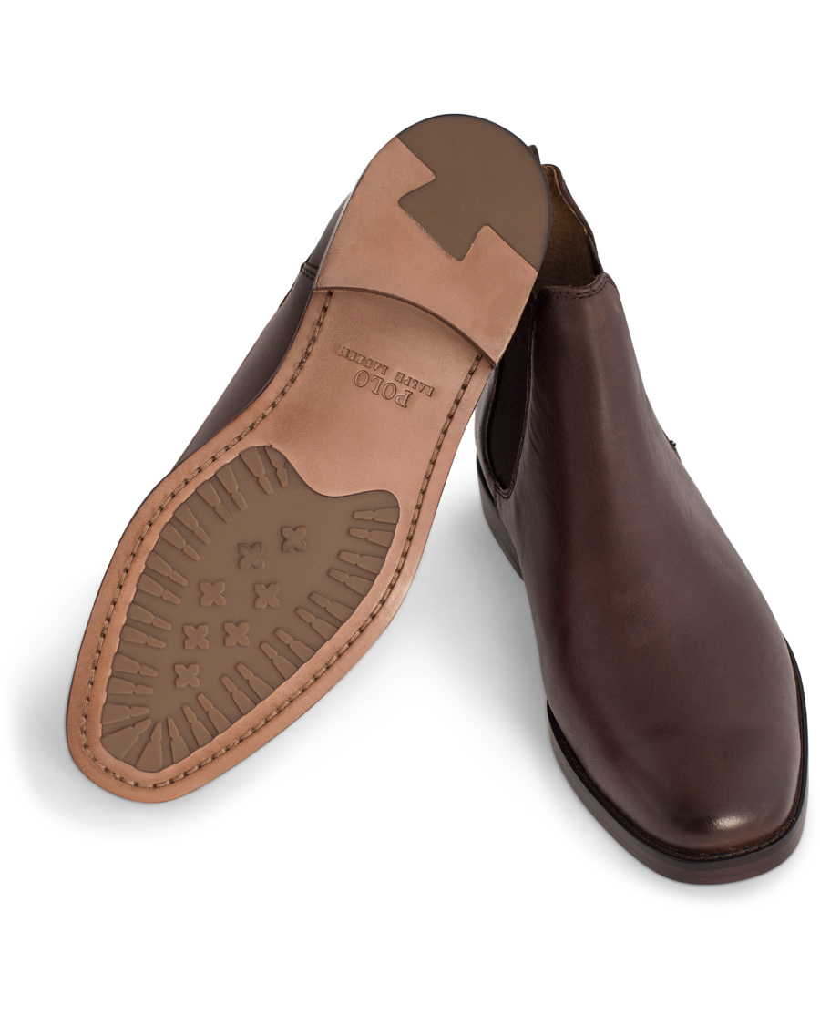 Homme | Polo Ralph Lauren Dillian Chelsea Boot Dark Brown Calf | Polo Ralph Lauren | Dillian Chelsea Boot Dark Brown Calf
