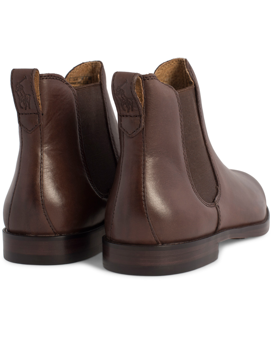 Homme | Polo Ralph Lauren Dillian Chelsea Boot Dark Brown Calf | Polo Ralph Lauren | Dillian Chelsea Boot Dark Brown Calf