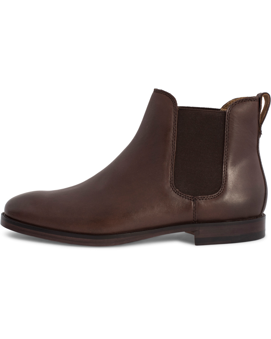Homme | Polo Ralph Lauren Dillian Chelsea Boot Dark Brown Calf | Polo Ralph Lauren | Dillian Chelsea Boot Dark Brown Calf