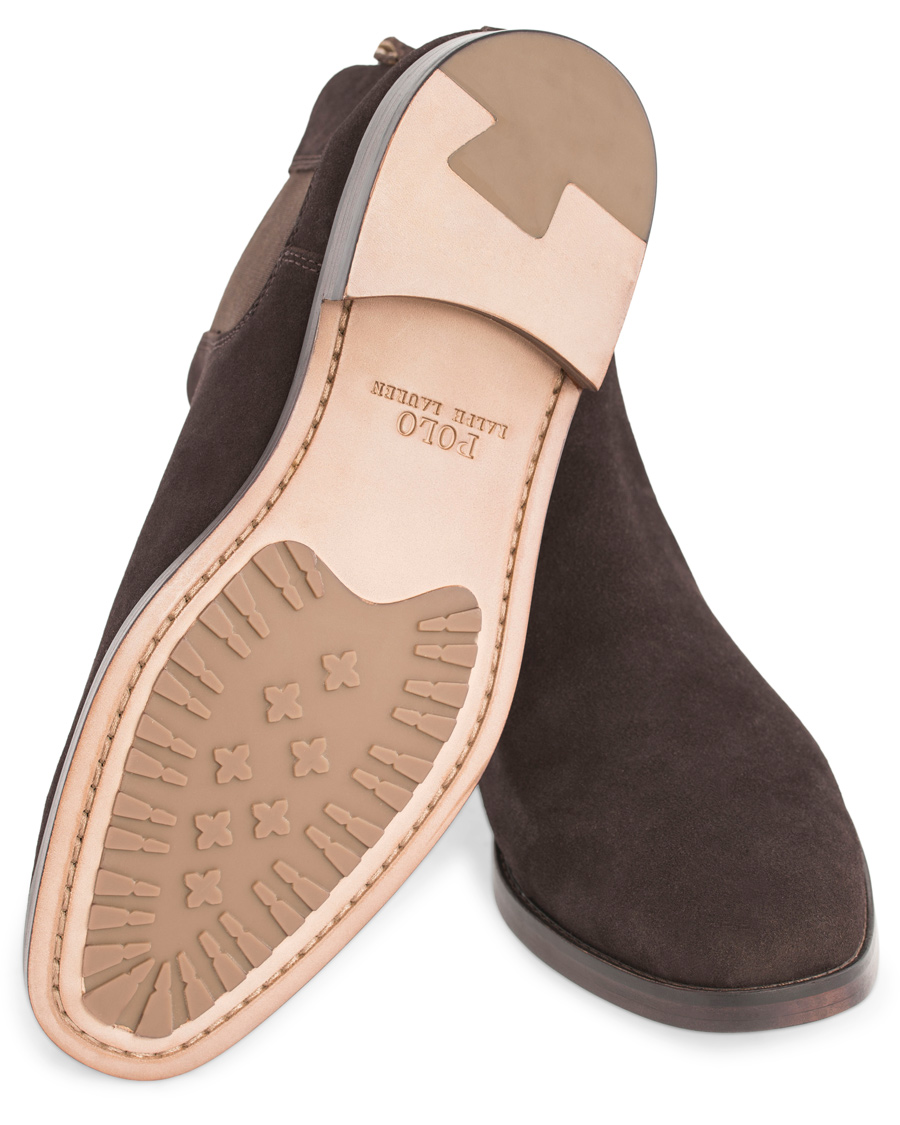 Homme | Polo Ralph Lauren Dillian Chelsea Boot Dark Brown Suede | Polo Ralph Lauren | Dillian Chelsea Boot Dark Brown Suede