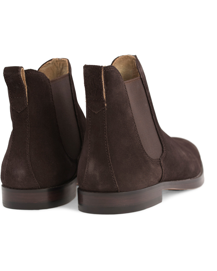 Homme | Polo Ralph Lauren Dillian Chelsea Boot Dark Brown Suede | Polo Ralph Lauren | Dillian Chelsea Boot Dark Brown Suede