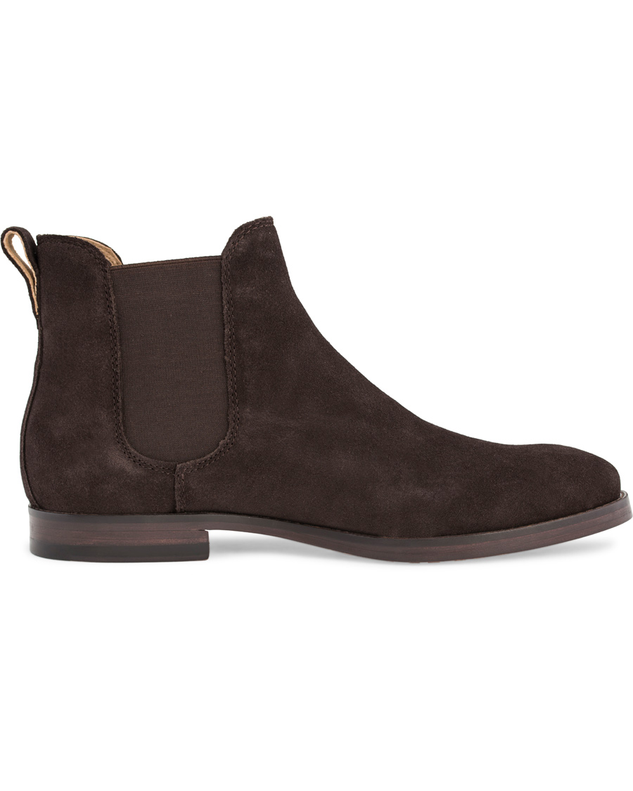 Homme | Polo Ralph Lauren Dillian Chelsea Boot Dark Brown Suede | Polo Ralph Lauren | Dillian Chelsea Boot Dark Brown Suede