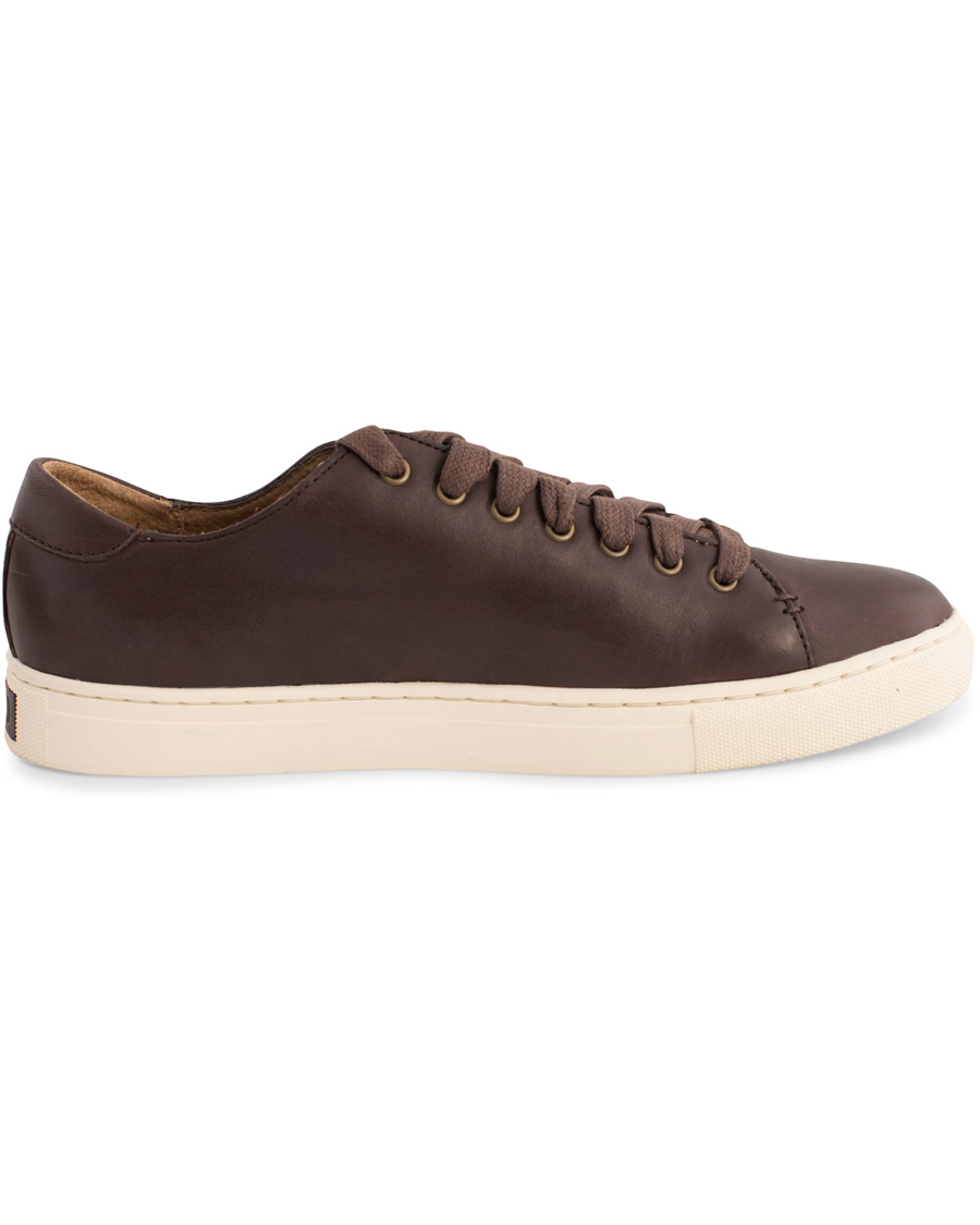 Homme | Polo Ralph Lauren Jermain Sneaker Dark Brown Calf | Polo Ralph Lauren | Jermain Sneaker Dark Brown Calf