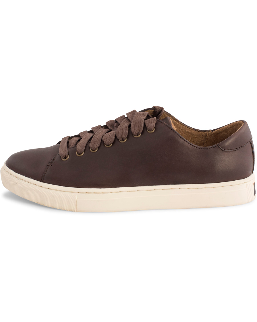 Homme | Polo Ralph Lauren Jermain Sneaker Dark Brown Calf | Polo Ralph Lauren | Jermain Sneaker Dark Brown Calf