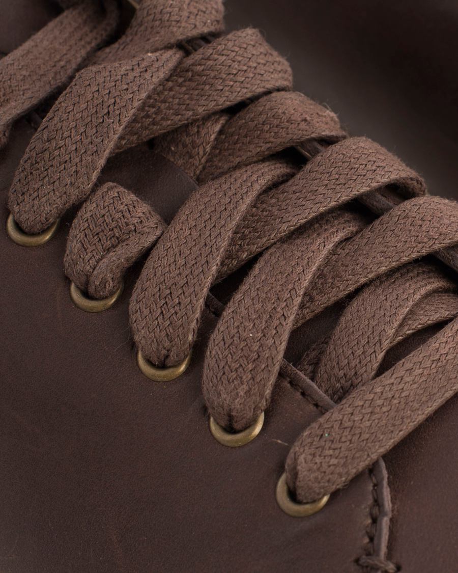 Homme | Polo Ralph Lauren Jermain Sneaker Dark Brown Calf | Polo Ralph Lauren | Jermain Sneaker Dark Brown Calf