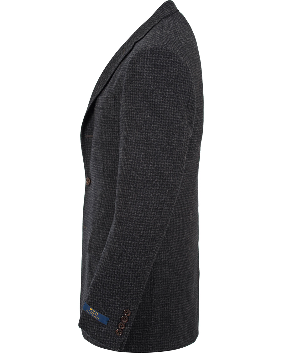 Homme | Blazers | Polo Ralph Lauren | Clothing Saxony Wool Jacket Charcoal