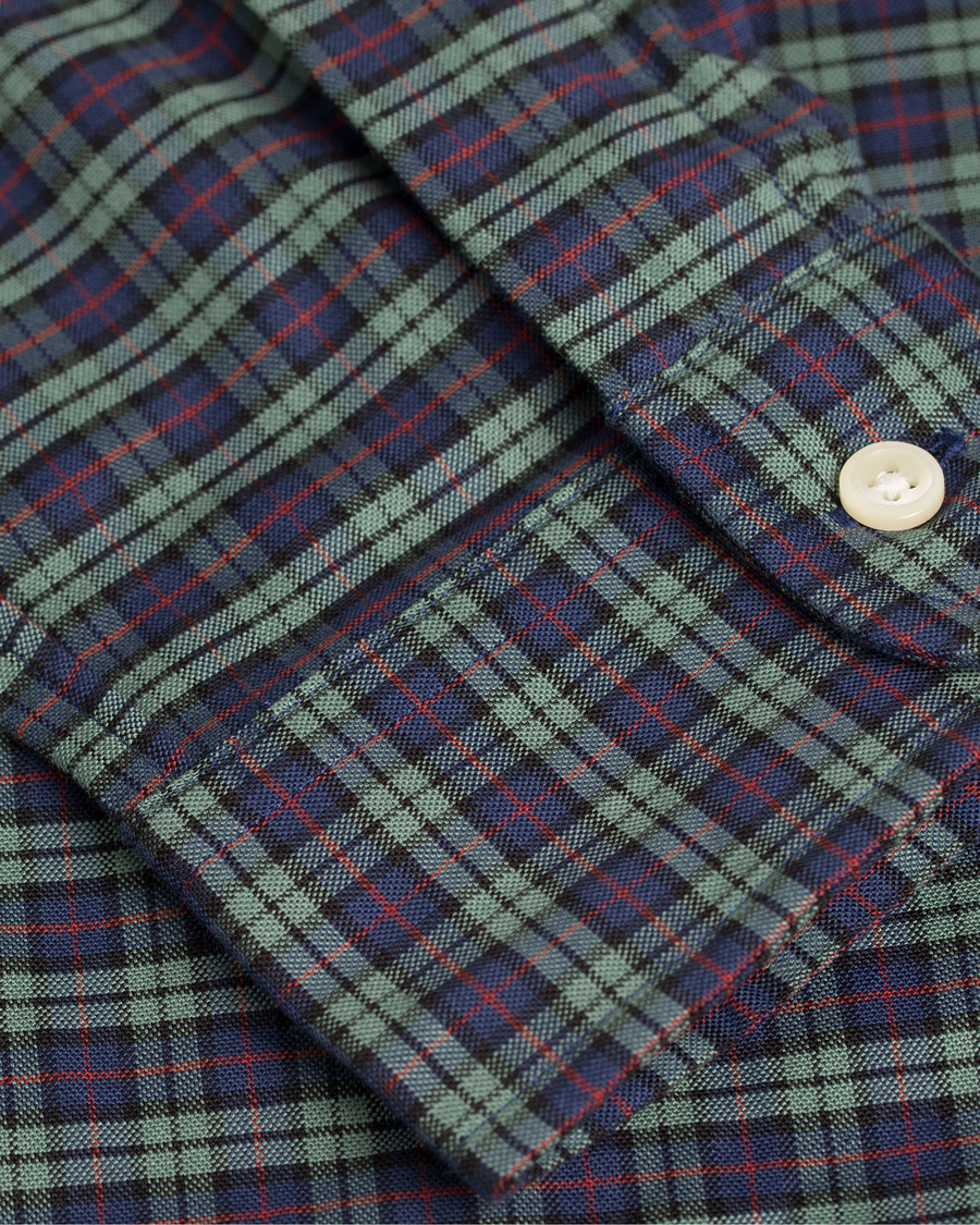 Heren | Overhemden | Polo Ralph Lauren | Slim Fit Stretch Oxford Shirt Artichoke/Plum
