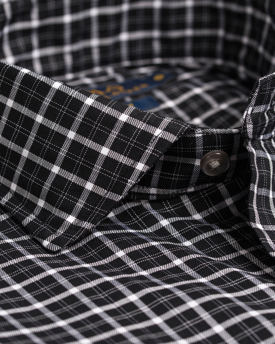 Heren | Overhemden | Polo Ralph Lauren | Slim Fit Estate Shirt Check Black/White
