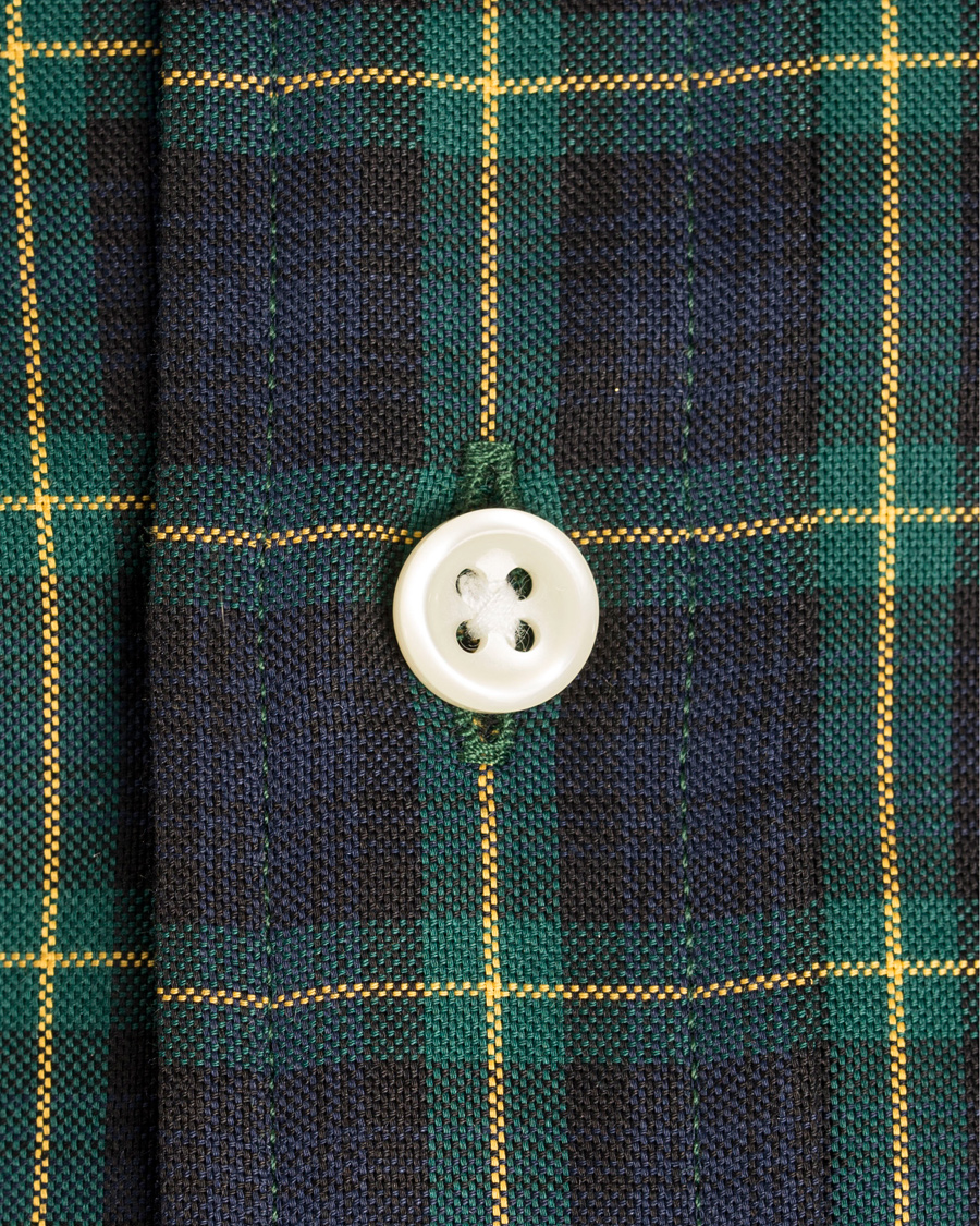 Homme | Chemises | Polo Ralph Lauren | Core Fit Oxford Shirt Check Navy/Green
