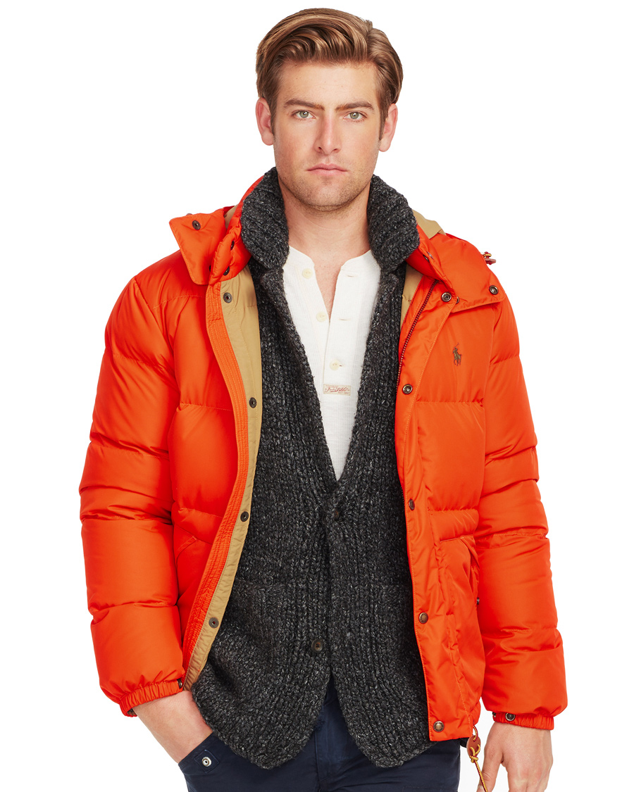 Heren | Jassen | Polo Ralph Lauren | Elmwood Down Jacket Basecamp Orange