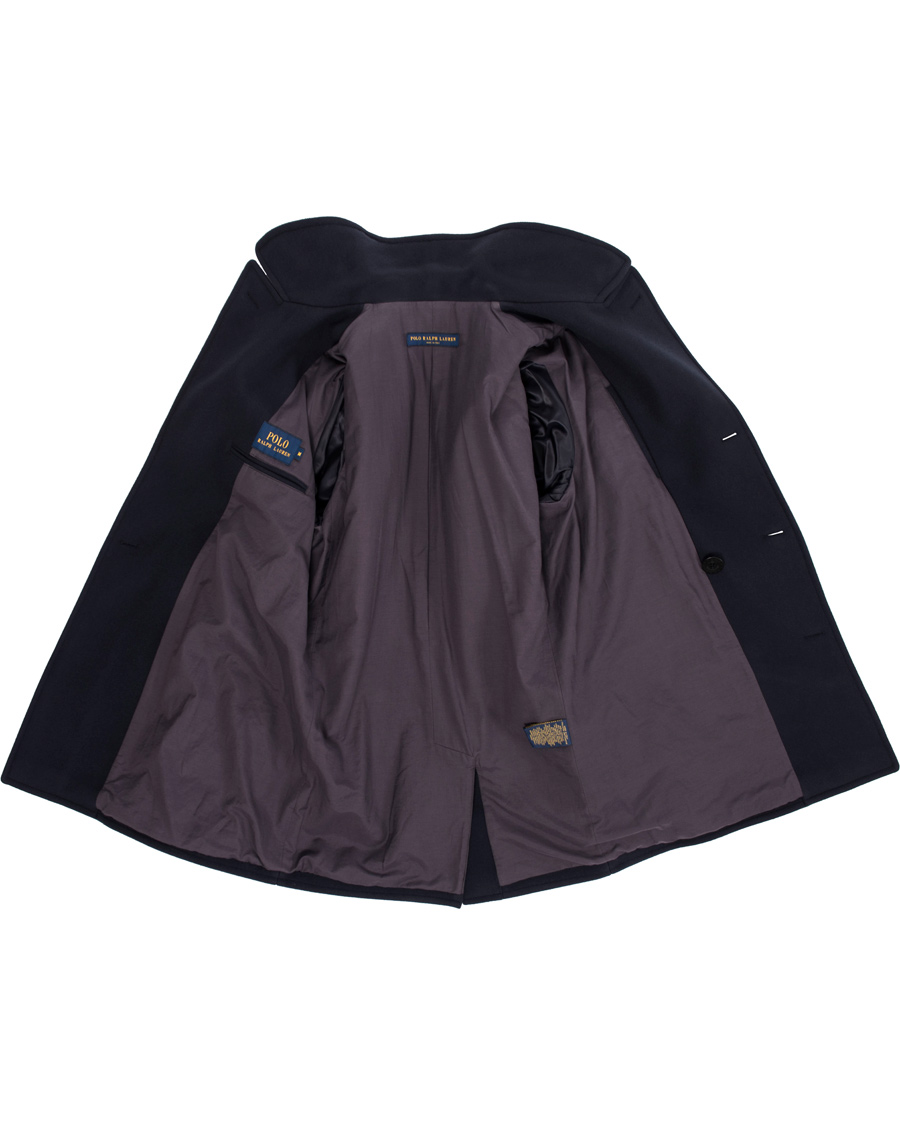 Homme | Manteaux Et Vestes | Polo Ralph Lauren | Melton Peacoat Navy