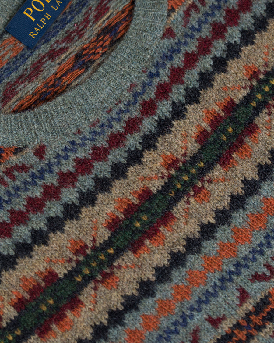 Homme | Pulls Et Tricots | Polo Ralph Lauren | Crew Neck Wool Sweater Lovat Fair Isle
