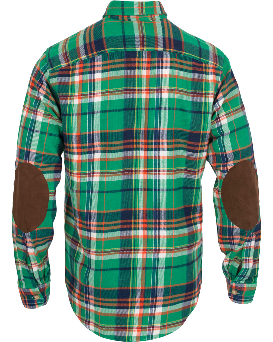 Heren | Overhemden | Polo Ralph Lauren | Matlock Core Fit Flannel Shirt Green/Navy