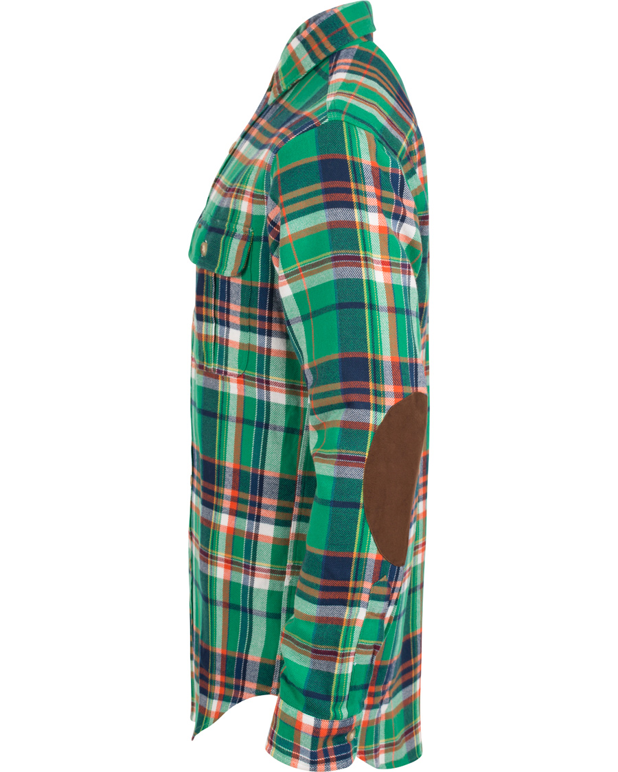 Heren | Overhemden | Polo Ralph Lauren | Matlock Core Fit Flannel Shirt Green/Navy