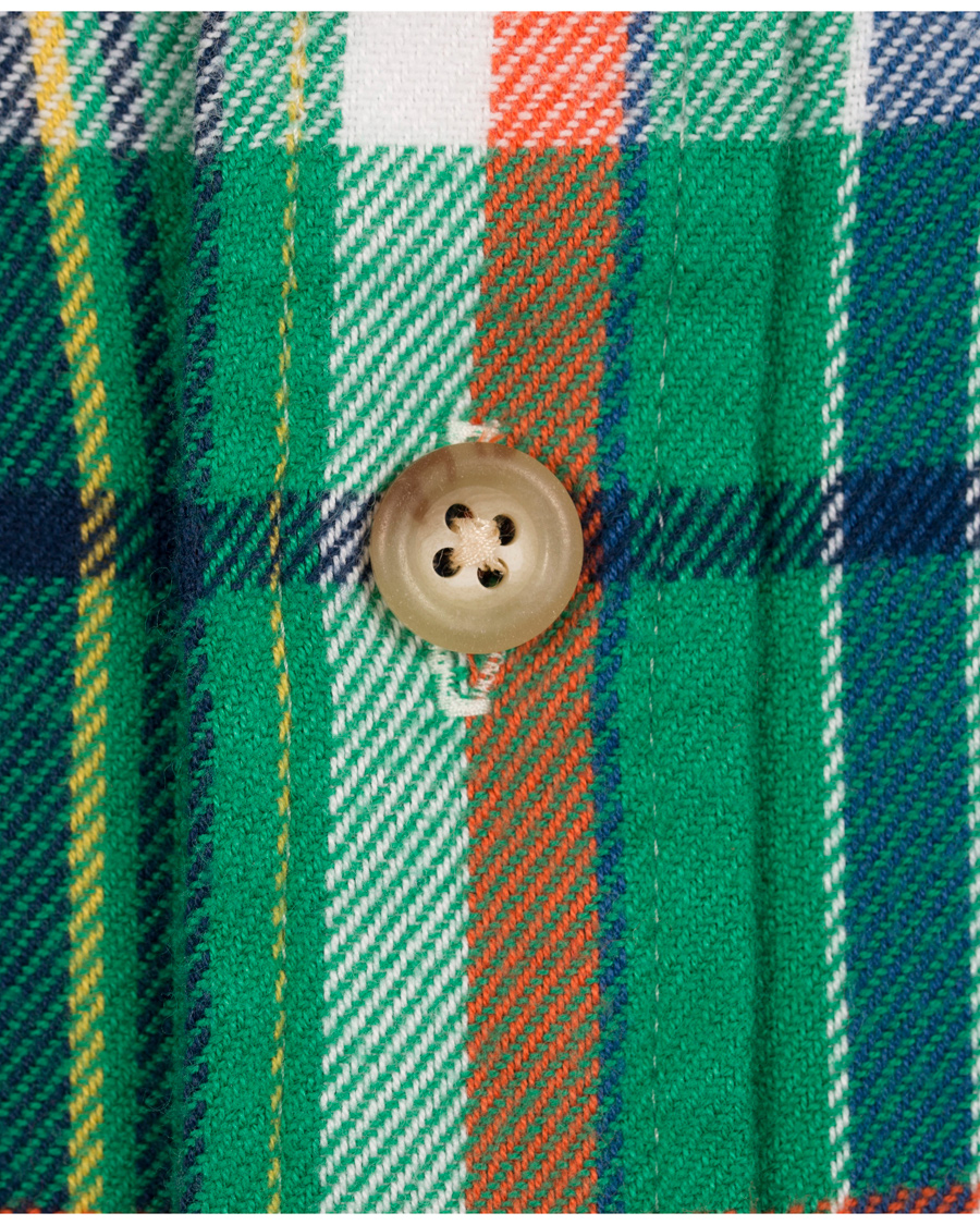 Heren | Overhemden | Polo Ralph Lauren | Matlock Core Fit Flannel Shirt Green/Navy